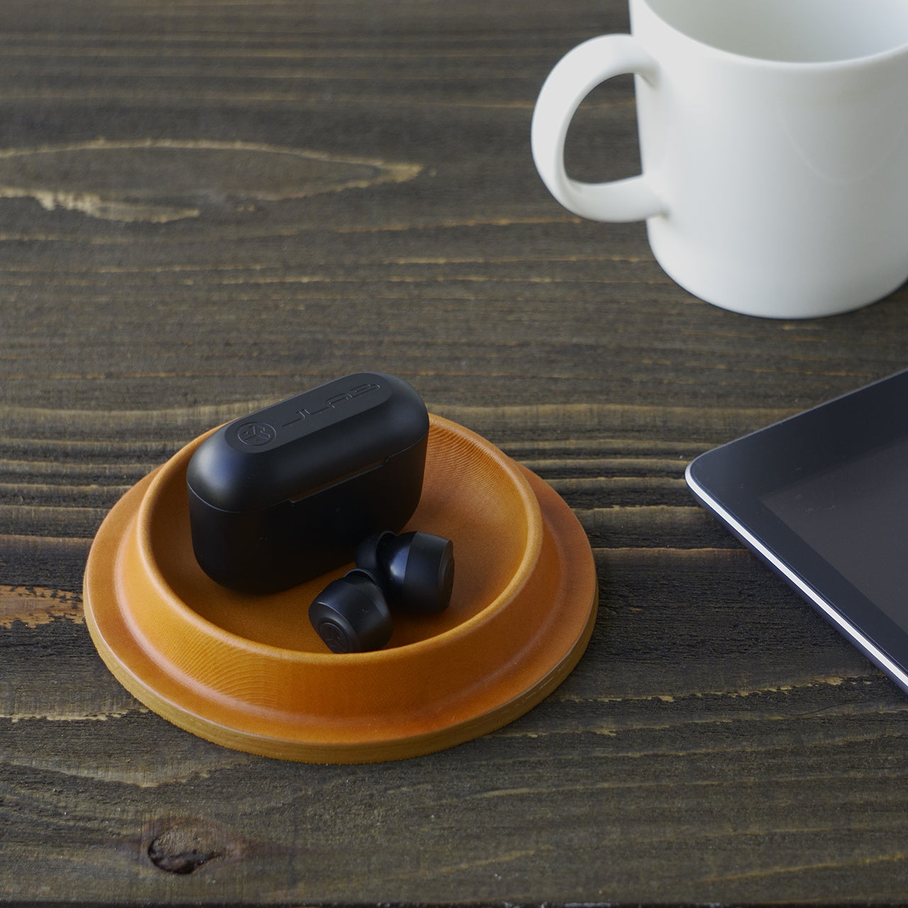 Leather Tray Round S / レザートレイラウンドS