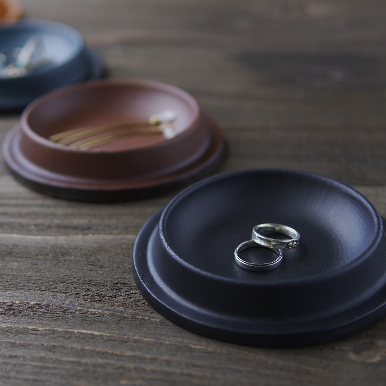 Leather Tray Round S / レザートレイラウンドS
